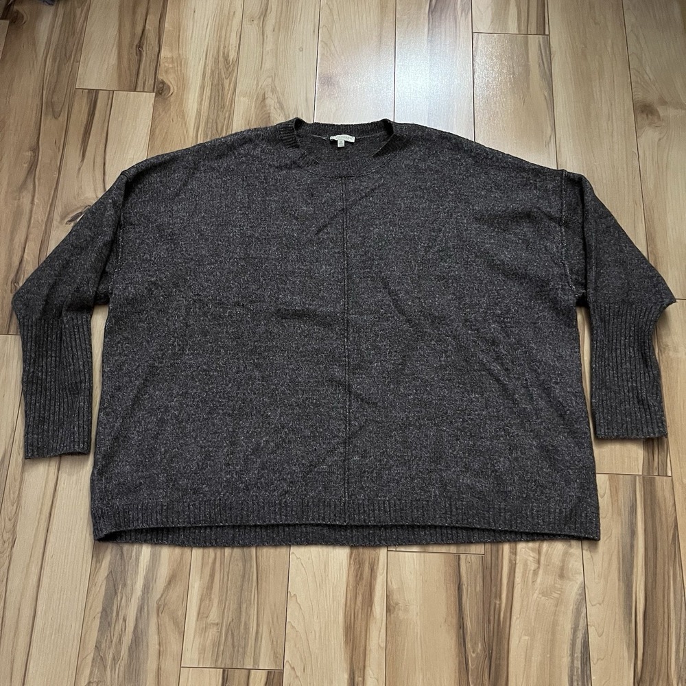 Legendary Outfitters Sweater Women's 2XL Cozy Crewneck Brown Long Sleeve Soft